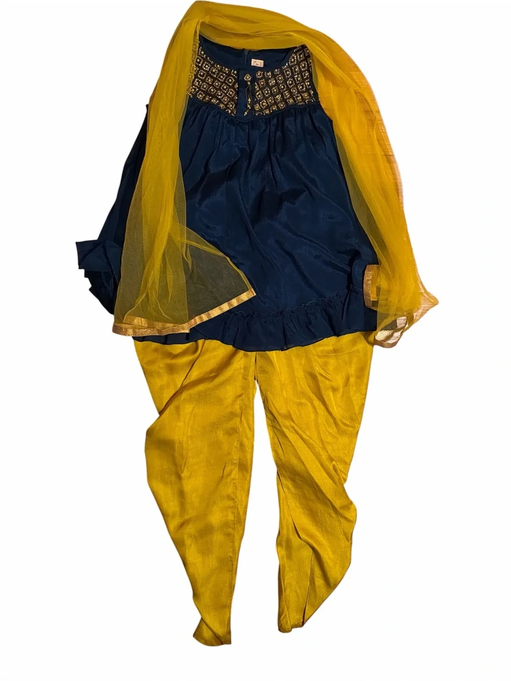 Girls Indowestern 3 Piece Outfit